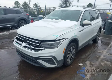 2022 Volkswagen Tiguan 2.0T S z USA, uszkodzony, nr VIN 3VV1B7AX4NM162545